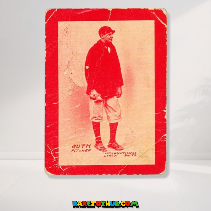 1914 Baltimore News Babe Ruth Trading Card