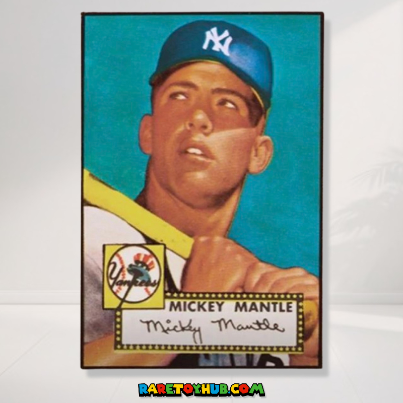 1952 Topps Mickey Mantle Trading Card