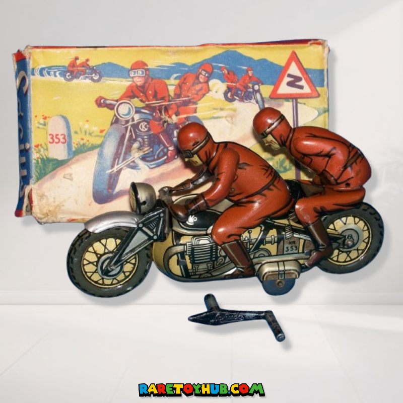 CKO Kellermann 353 Tinplate Clockwork Motorcycle (Socius)