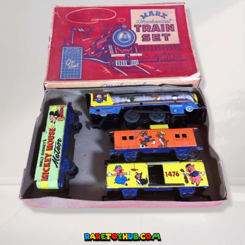 Mickey Mouse Meteor Train Set (Marx 934)