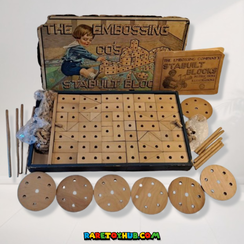 Stabuilt Block Set (1917 Children’s Construction Toy)